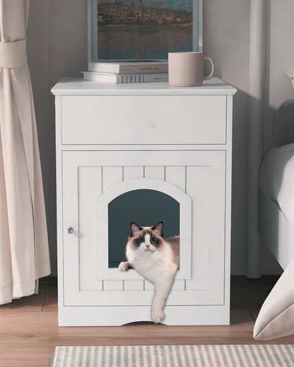 PawHaven - Elegant Litter Box Enclosure