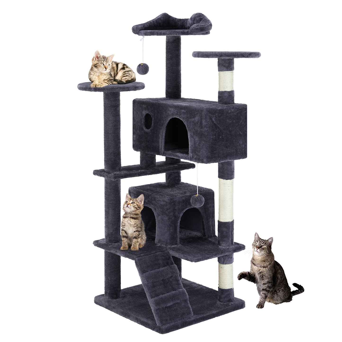 PurrPal - Multi-Functional Cat Treehouse & Climbing Frame