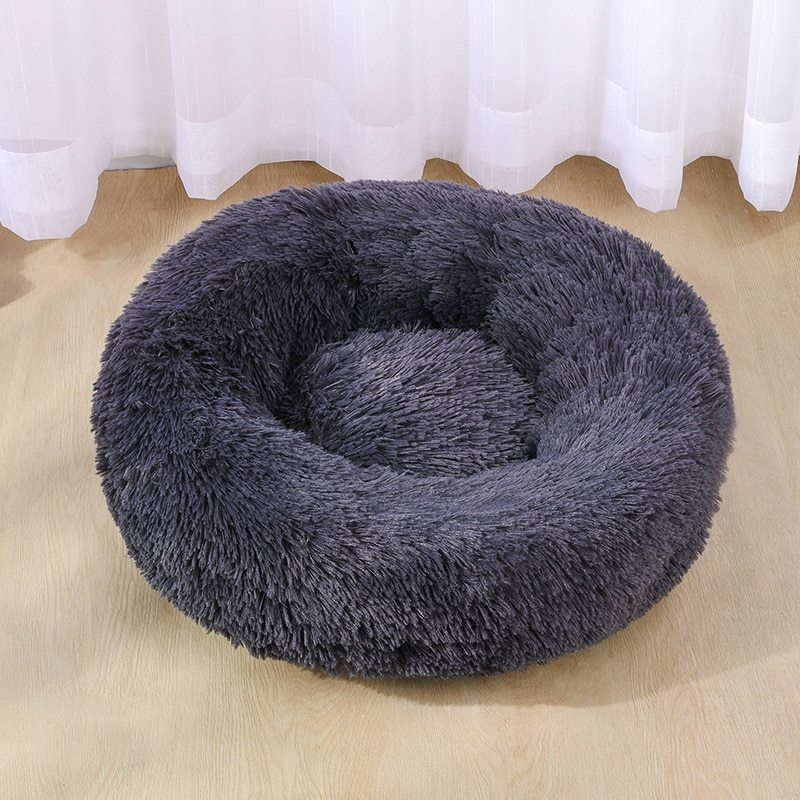 CozyPaws Ultra-Plush Calming Pet Bed