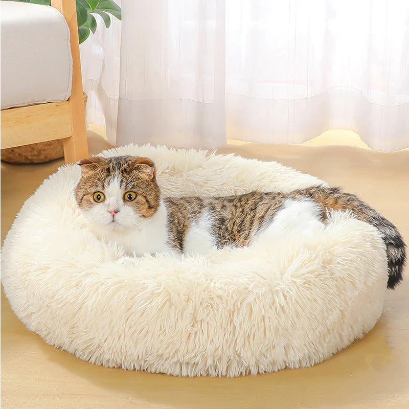 CozyPaws Ultra-Plush Calming Pet Bed