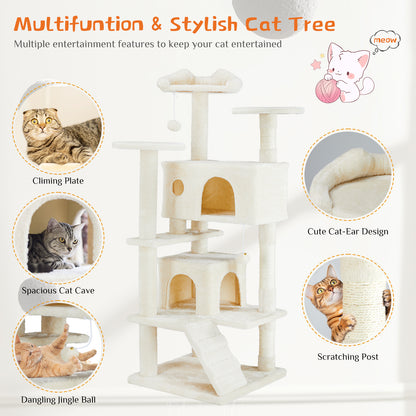 PurrPal - Multi-Functional Cat Treehouse & Climbing Frame