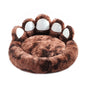 PawCuddle Plush Bear Paw Pet Bed – Cozy & Adorable Comfort