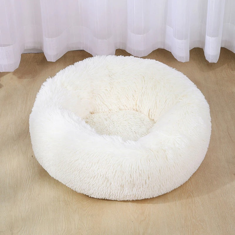 CozyPaws Ultra-Plush Calming Pet Bed