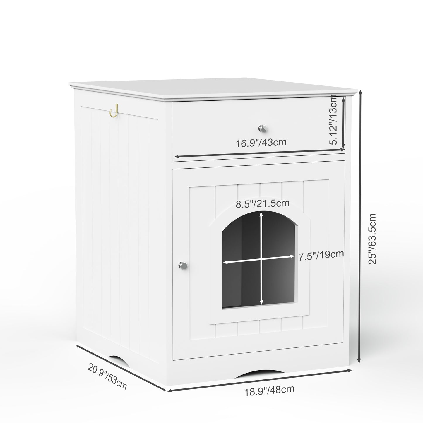 PawHaven - Elegant Litter Box Enclosure